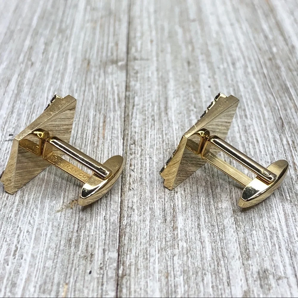 Vtg Sarah Coventry Red Rhinestone Mid-Century Link